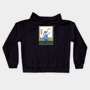 Office Bob - Sales Kids Hoodie